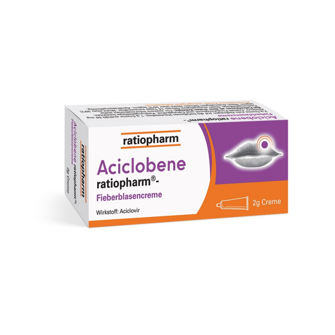 Aciclobene ratiopharm® Fieberblasencreme