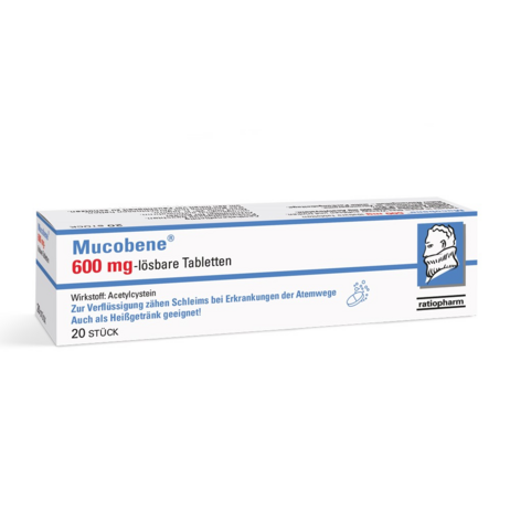 Mucobene® 600 mg lösbare Tabletten