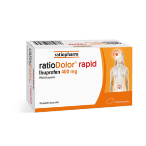 ratioDolor® rapid Ibuprofen 400 mg Weichkapseln