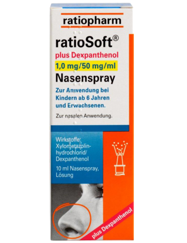ratioSoft plus Dexpanthenol 0,1% - Nasenspray