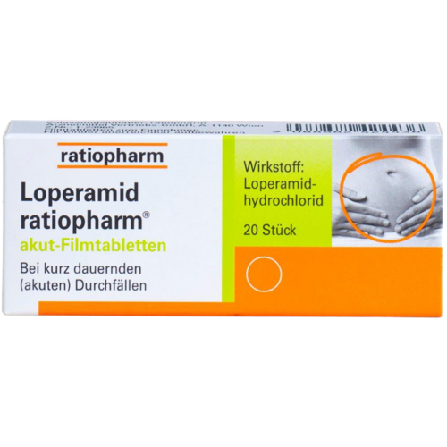 Loperamid ratiopharm® akut - Filmtabletten