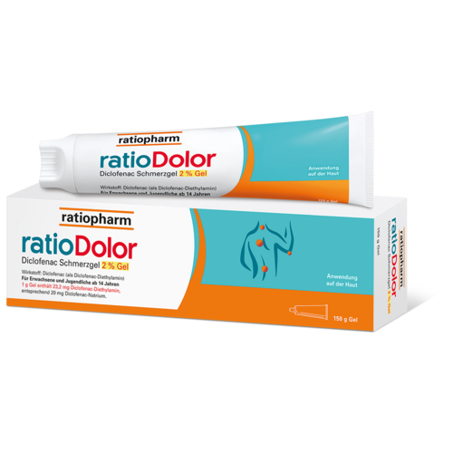 ratioDolor Diclofenac Schmerzgel 2 % Gel