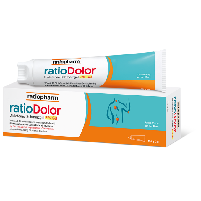 ratioDolor Diclofenac Schmerzgel 2 % Gel