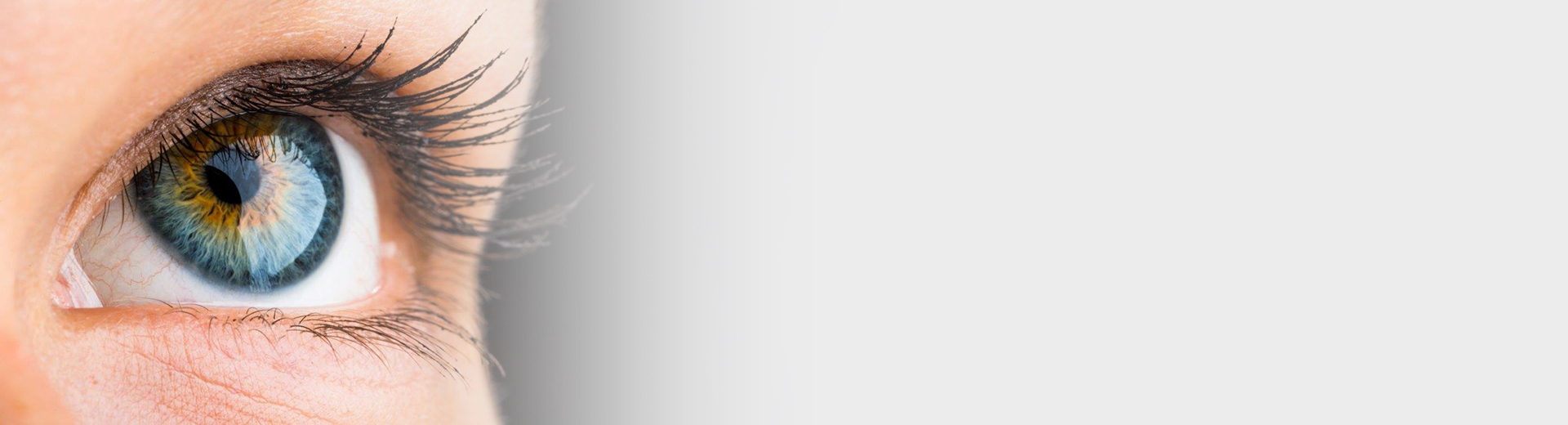 Auge schaut weit geöffnet